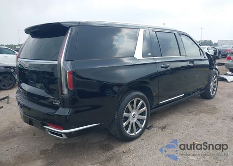 2021 Cadillac Escalade Esv 2Wd Premium Luxury Platinum z USA, uszkodzony, nr VIN 1GYS3MKL8MR264061